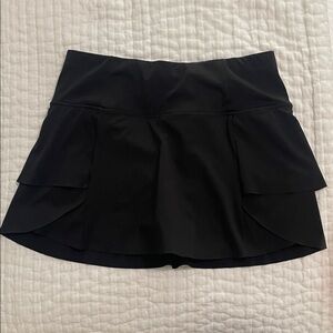 Athleta Tennis Skirt Sz Small Black